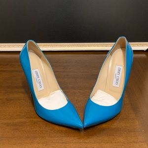 Jimmy Choo Anouk Pump Turquoise 38.5 *BRAND NEW*!!